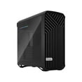 thumbnail image 1 of Fractal Design Torrent Black TG Dark Tint - Black - Tempered Glass, Steel - 6 x Bay - 5 x 7.09" , 5.51" x Fan(s) Installed - 0 - ATX, EATX, Micro ATX, ITX, SSI EEB, SSI CEB Motherboard Supported - ..., 1 of 20