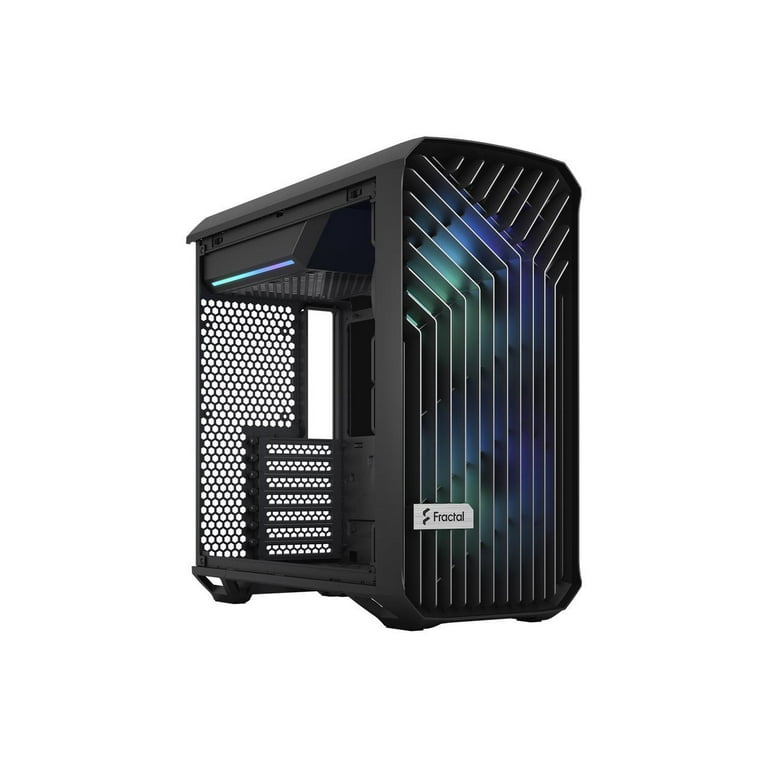 Fractal Design Torrent Compact RGB Black TG Light Tempered Glass  High-Airflow ATX Computer Case