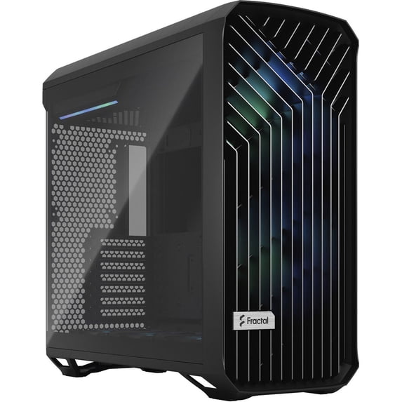 Fractal Design FDCTOR1A04 Torrent Black RGB Glass High Airflow ATX Case