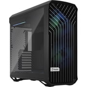Fractal Design Torrent RGB Black E-ATX Tempered Glass Window High-Airflow Mid Tower Computer Case