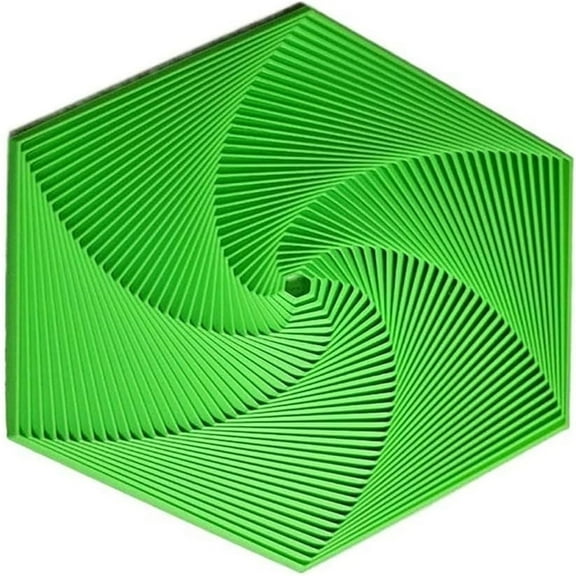 Fractal Fidget Hexagon, 3D-Printed Fractal Fidget Hexagon, Fractal Fidget Hexagon Fingertip Decompression, Colorful Fidget Cubes Sensory Toys for Adults Mindful Meditation Tool