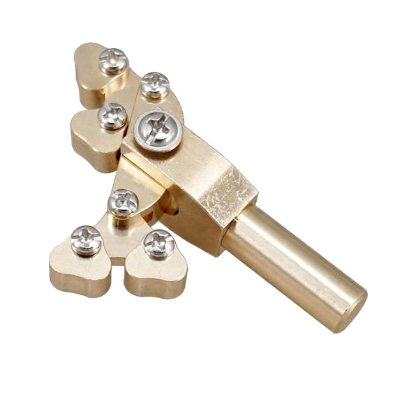 Fractal Fret Press Guitar Fretboard Press Brass Material Adaptive Insert for Acoustic Electric Guitar Maintenance