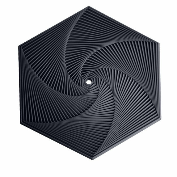 Fractal Hexagon Fidget Hand Tool (A) - Geometric Sensory Manipulation Desk Ornament for Stress Relief, Adult Focus Enhancing Office Decor