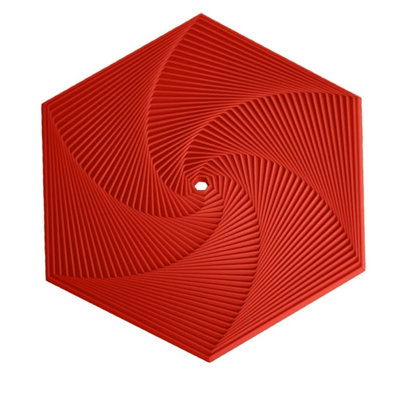 Fractal Hexagon Sensory Hand Tool (Model E) - Geometric Fidget Manipulation Desk Ornament for Adult Focus & Anxiety Relief​​