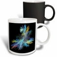 thumbnail image 1 of 3drose, Fractal Pastel Spray, 11oz Magic Transforming Mug, 1 of 7