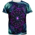 thumbnail image 1 of Fractal Steam Punk Gear Mandala All Over Mens T Shirt Multi LG, 1 of 2