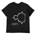 thumbnail image 1 of Fractal The Mandelbrot Set Math Formula T-Shirt Black 4X-Large, 1 of 5