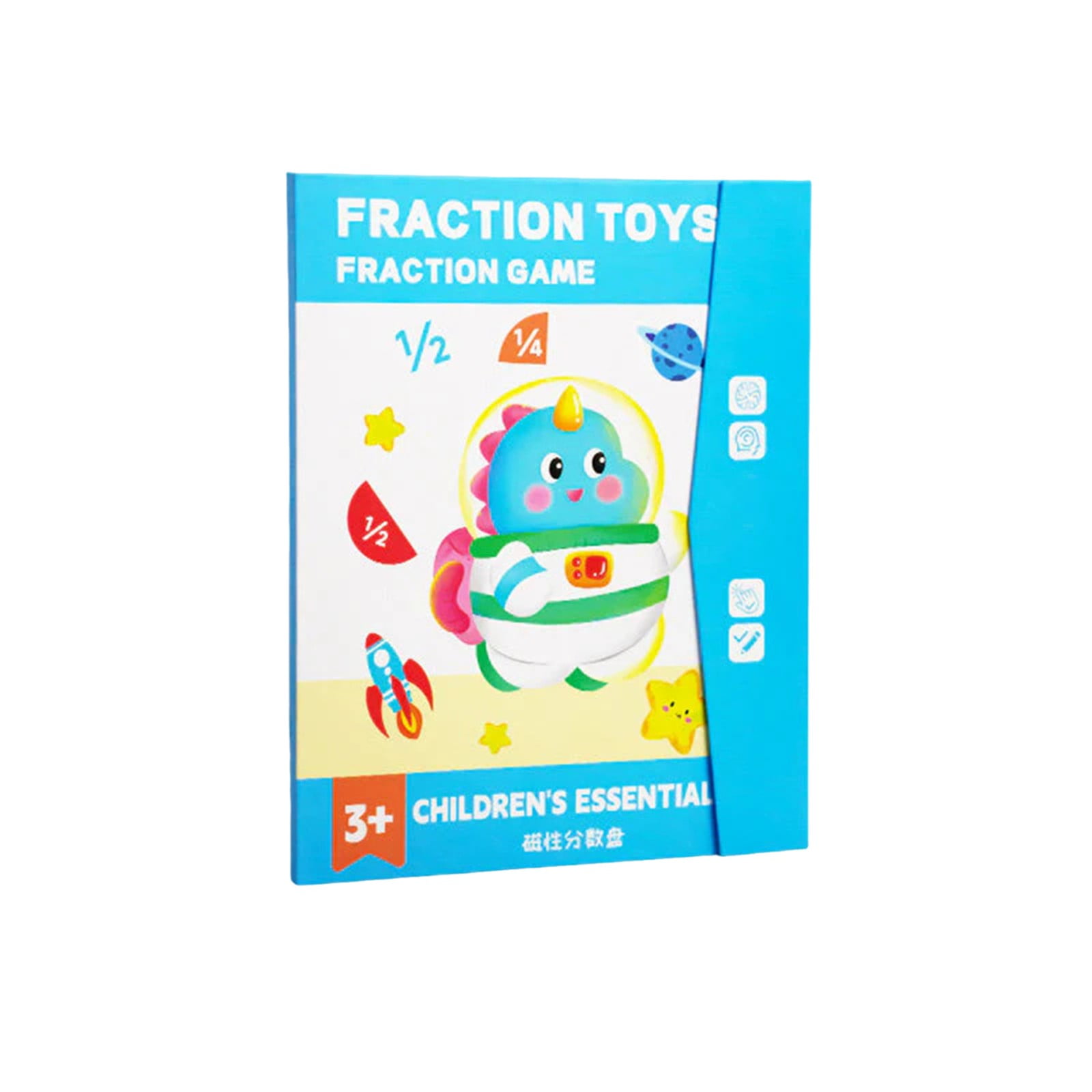 Fraction Toys Educational Math Game for Kids Ages 3+, Fun Learning Tool ...