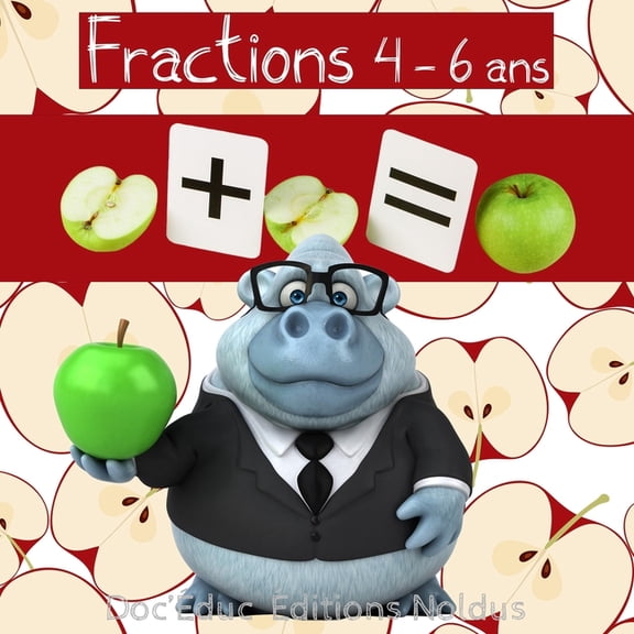 Fractions 4-6 ans, (Paperback)