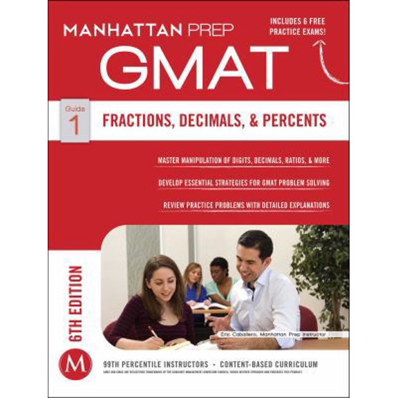 Pre-Owned GMAT Fractions, Decimals, & Percents (Paperback) 194123402X 9781941234020