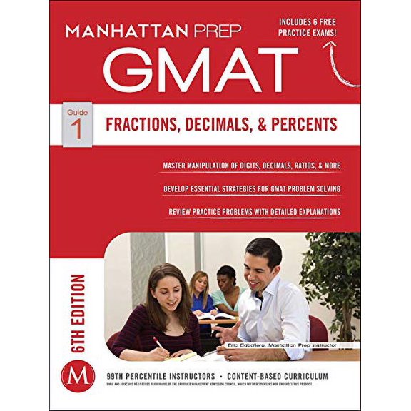 Pre-Owned GMAT Fractions, Decimals, & Percents (Paperback) 194123402X 9781941234020