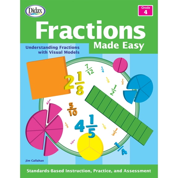 Fractions Made Easy, Grade 4 (Paperback)