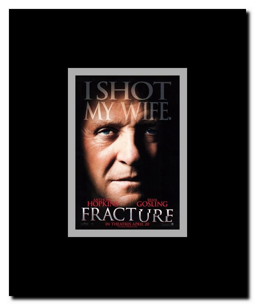 Fracture Framed Movie Poster