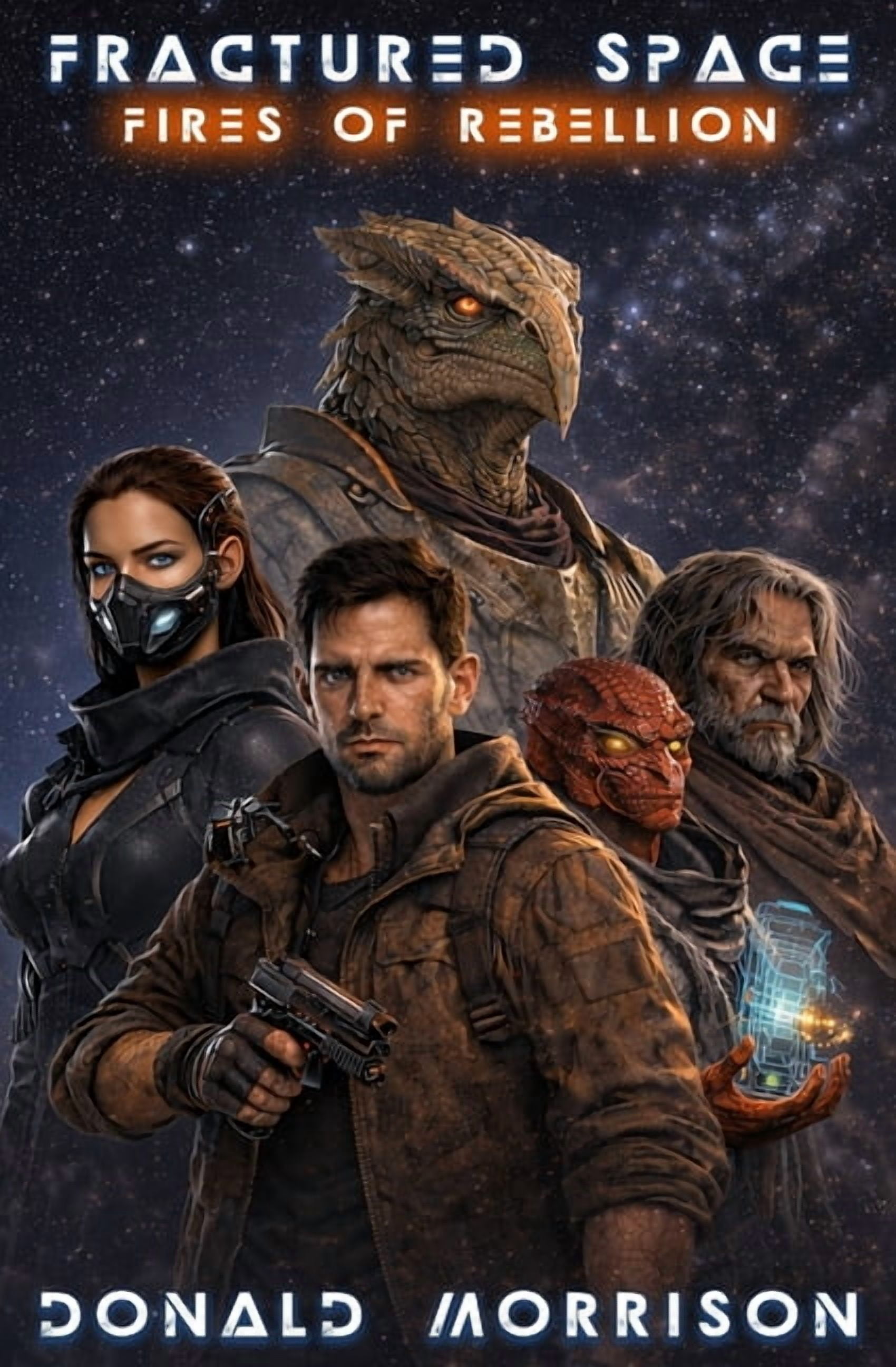 Fractured Space Fractured Space: Fires of Rebellion, Book 2, (Paperback)
