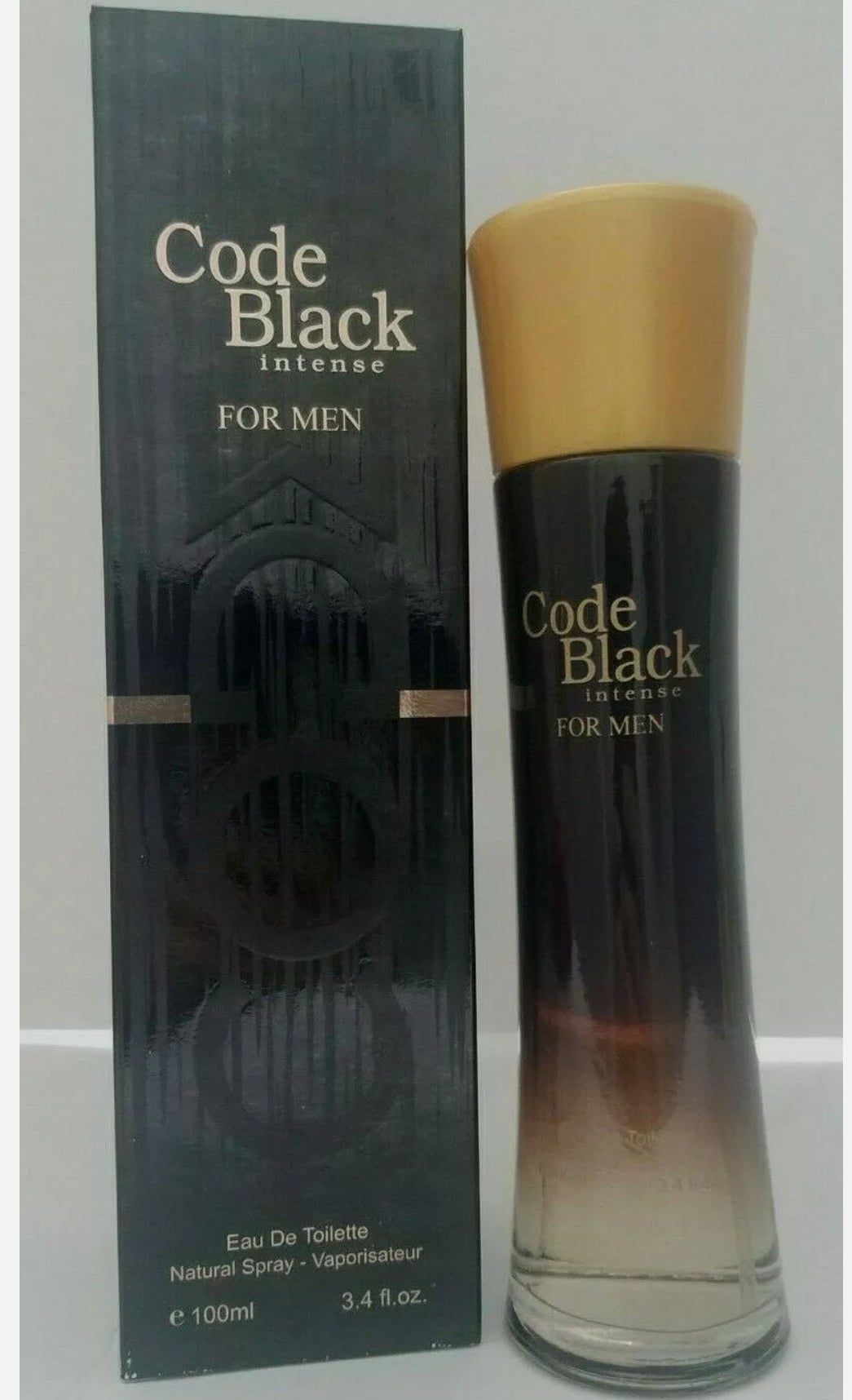 Fragance Couture Code Black Intense Cologne for Men Kenya Ubuy