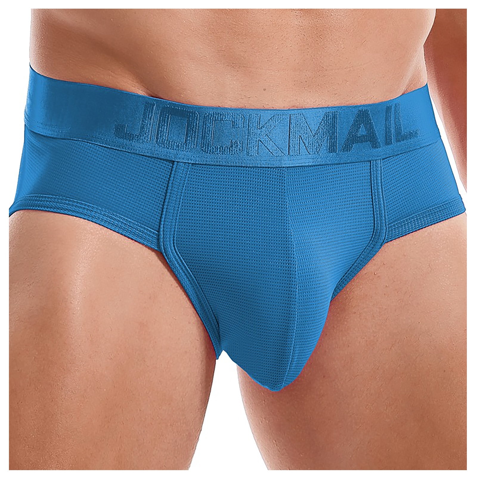 Buy Gaffa Most Comfortable Men Underwear Brief Pack of 2 Antimicrobial  Brief - Non Itch No Chaffing Sweat Proof Ultra-Light Comfortable Wear with  Microfibre Waistband- Raging Red + Soothing Blue (Large) at