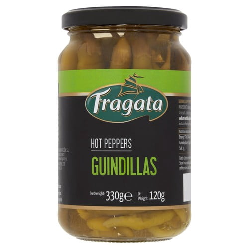 Fragata Basque Hot Peppers 330g, British Import (Pack of 3)