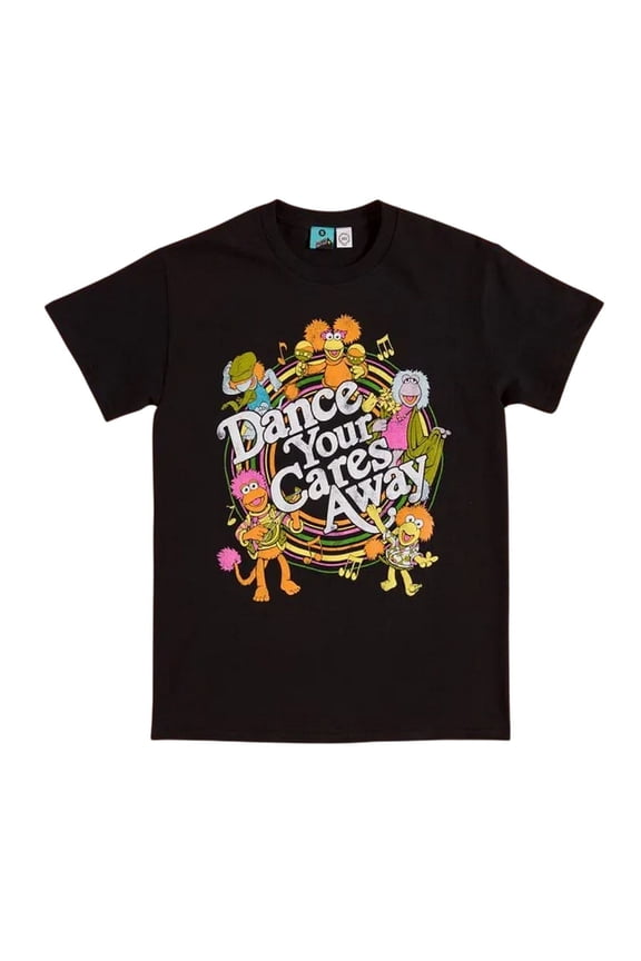 Adult Dance Your Cares Away Swirl T-Shirt