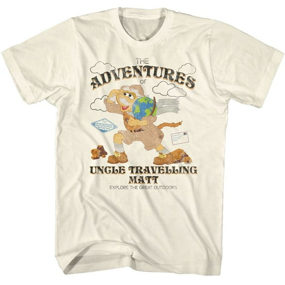 Fraggle Rock Adventures Natural Adult T-Shirt 3Xl