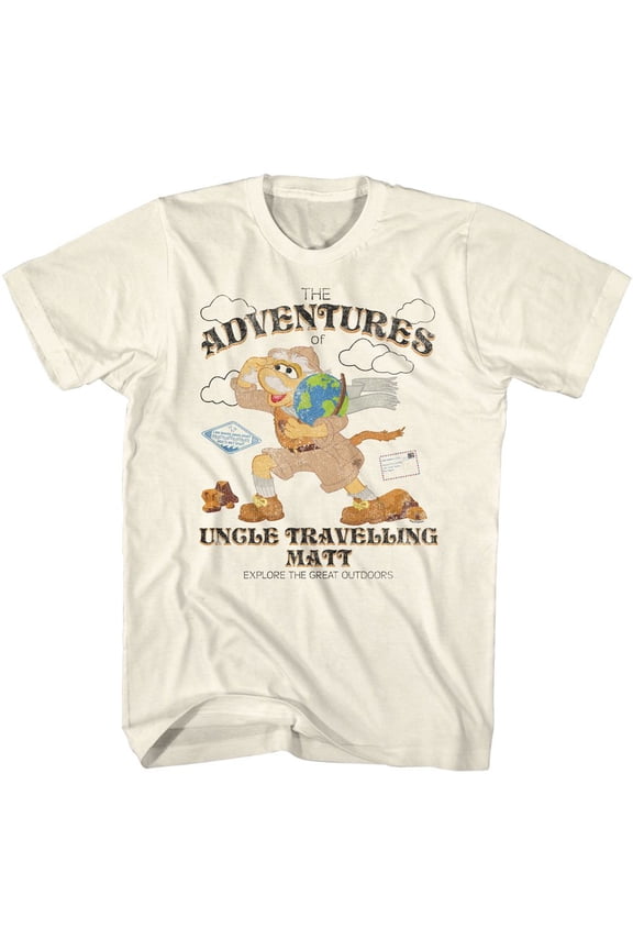 Fraggle Rock Adventures Natural Adult T-Shirt