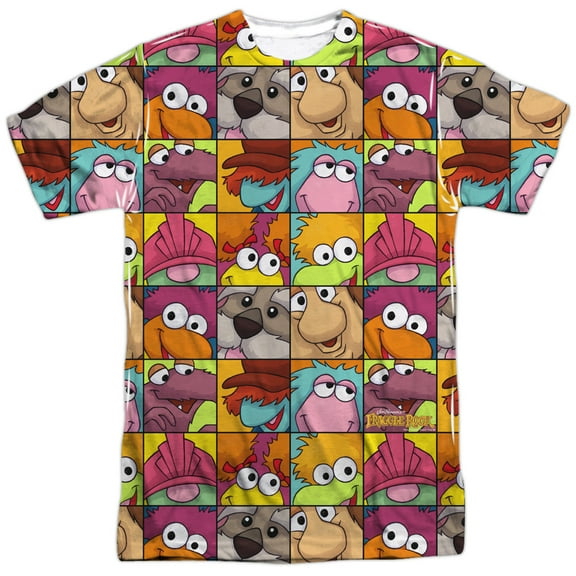 Fraggle Rock - Character Squares - Short Sleeve Shirt - Medium