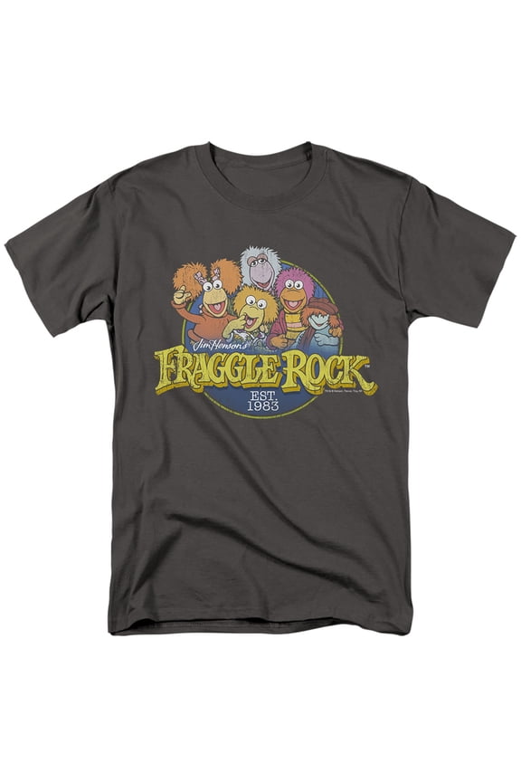 Fraggle Rock Circle Logo Officially Licensed Adult T-Shirt XL