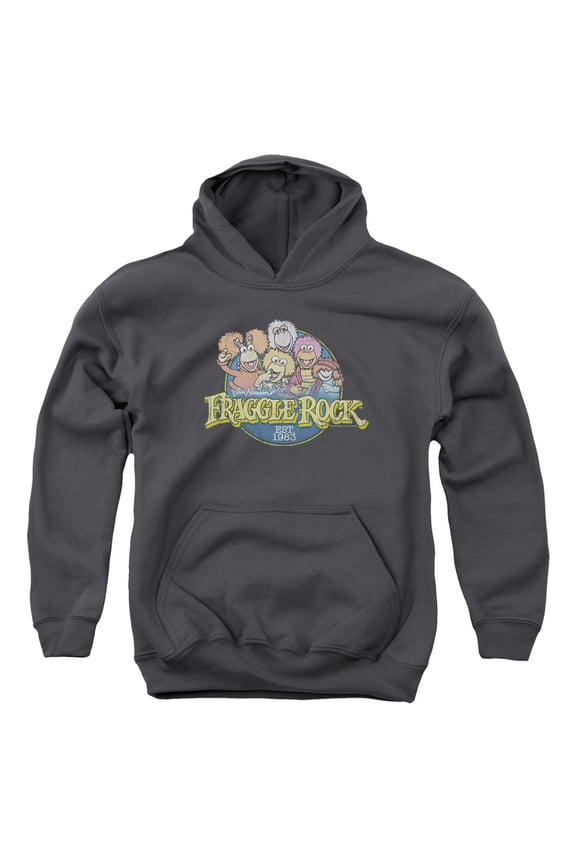 Fraggle Rock - Circle Logo - Youth Hooded Sweatshirt - Medium
