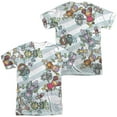 thumbnail image 1 of Fraggle Rock Cyclone Unisex Adult Sublimated Costume T Shirt (Front/Back), 2X-Large Multicolor, 1 of 2