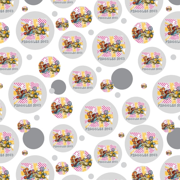 Fraggle Rock Fraggles Dancing Gobo Red Boober Mokey Wembley Premium Gift Wrap Wrapping Paper Roll