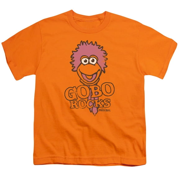 Fraggle Rock Gobo Rocks S/S Youth 18/1 T-Shirt Orange