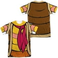 thumbnail image 1 of Fraggle Rock Gobo Uniform Unisex Adult Sublimated Costume T Shirt (Front/Back), Medium, 1 of 2