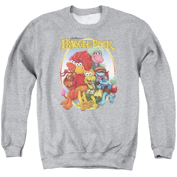 Fraggle Rock - Group Hug - Crewneck Sweatshirt - Large