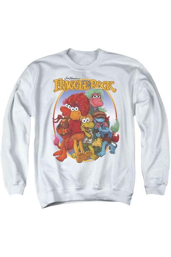 Fraggle Rock - Group Hug - Crewneck Sweatshirt - Small