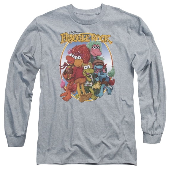 Fraggle Rock - Group Hug - Long Sleeve Shirt - Small