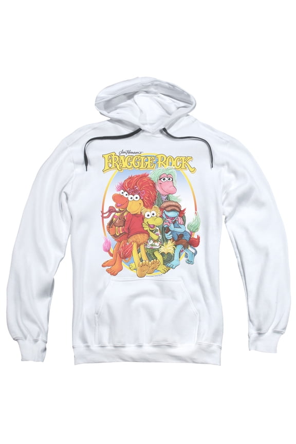 Fraggle Rock - Group Hug - Pull-Over Hoodie - Small