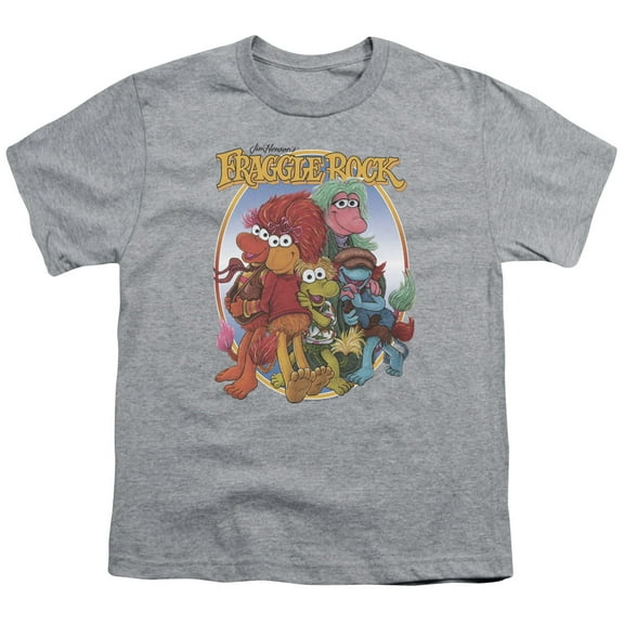 Fraggle Rock - Group Hug - Youth Short Sleeve Shirt - Small