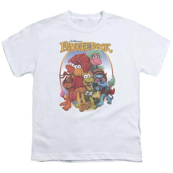 Fraggle Rock - Group Hug - Youth Short Sleeve Shirt - Small