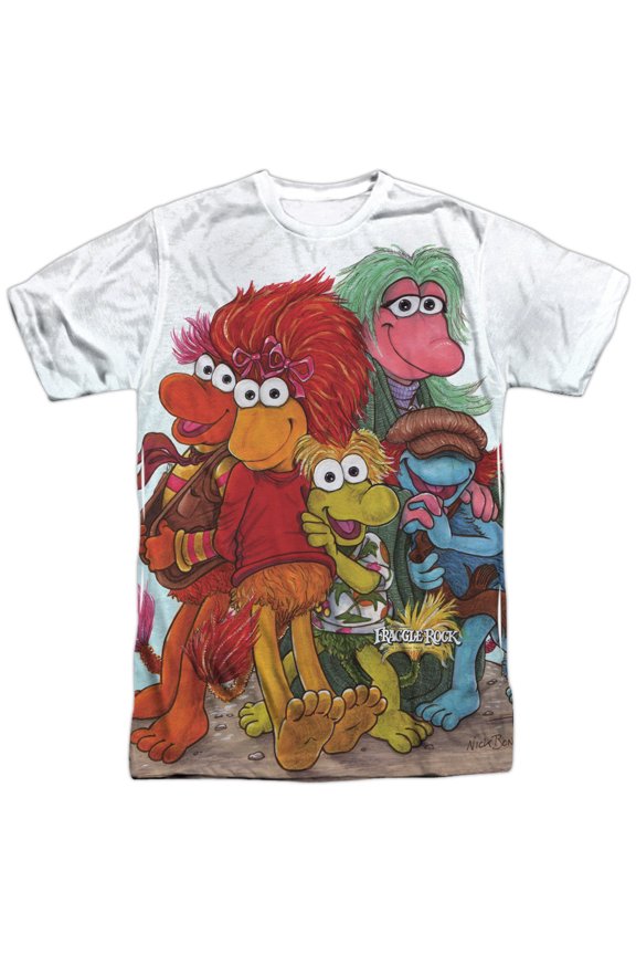 Fraggle Rock - Group Shot - Short Sleeve Shirt - XX-Large