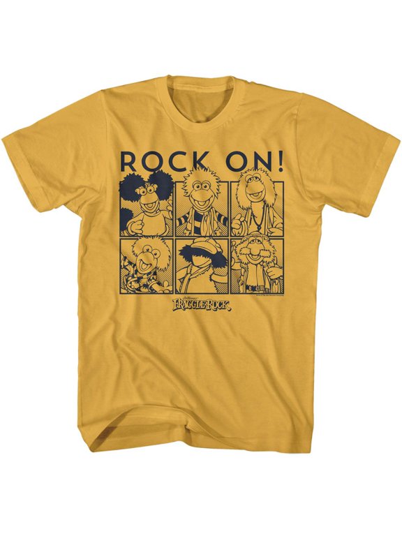 Fraggle Rock Halftone Boxes Ginger T-Shirt