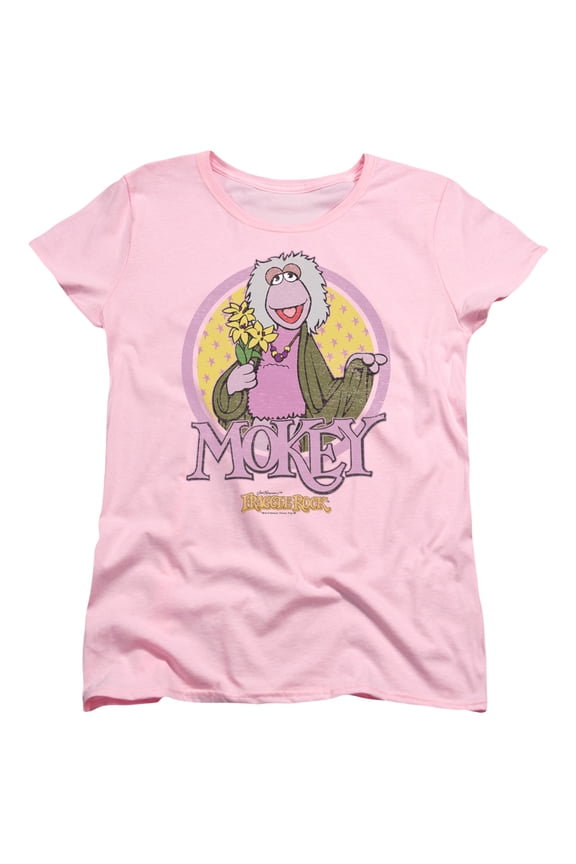 Fraggle Rock - Mokey Circle - Women's Short Sleeve Shirt - Large