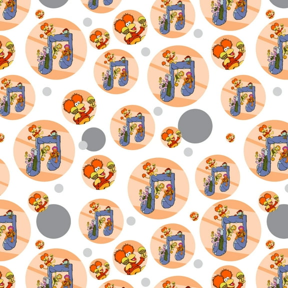 Fraggle Rock Music Note Premium Gift Wrap Wrapping Paper Roll