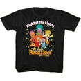 thumbnail image 1 of Fraggle Rock Night Of The Lights Black Youth T-Shirt M (10-12), 1 of 2