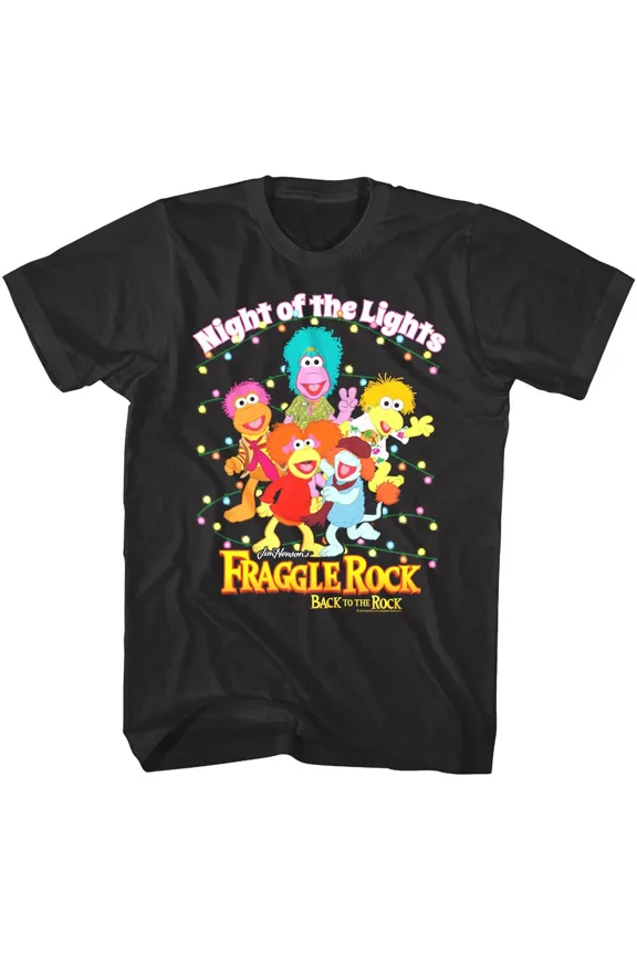 Fraggle Rock Night of the Lights Men's T Shirt