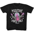 thumbnail image 1 of Fraggle Rock PositIVe Vibes Only Black Toddler T-Shirt 3T, 1 of 2