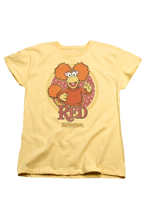 Fraggle Rock - Red Circle - Women's Short Sleeve Shirt - XX-Large