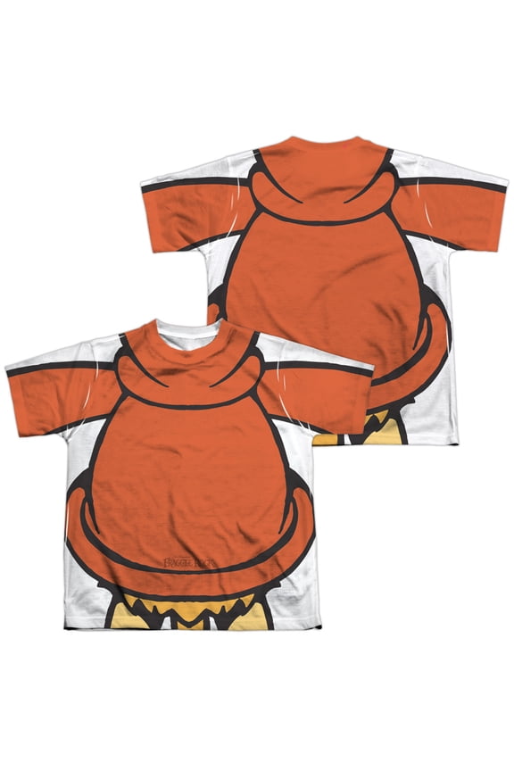 Fraggle Rock - Red Uniform (Front/Back Print) - Youth Short Sleeve Shirt - X-Large