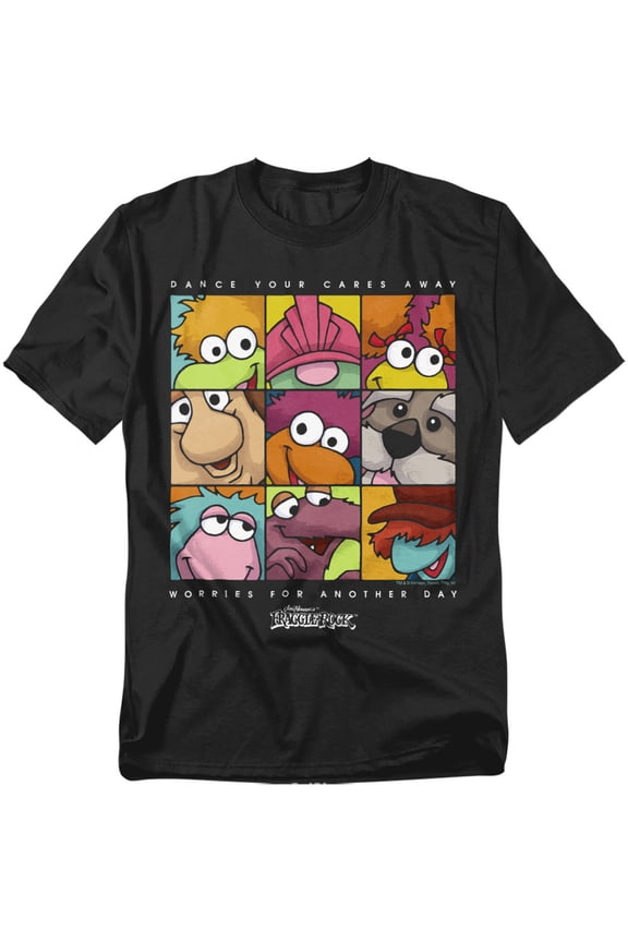 Fraggle Rock T-Shirt Squared Unisex Graphic Tee For Men & Women