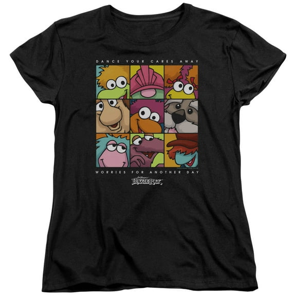 Fraggle Rock - Squared - Women's Short Sleeve Shirt - Large