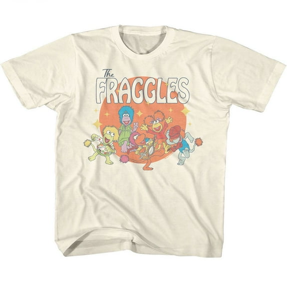 Fraggle Rock Circle Natural Youth T-Shirt