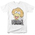 thumbnail image 1 of Fraggle Rock Terrible Tunnel Unisex Adult T Shirt (4X-Large) White, 1 of 6